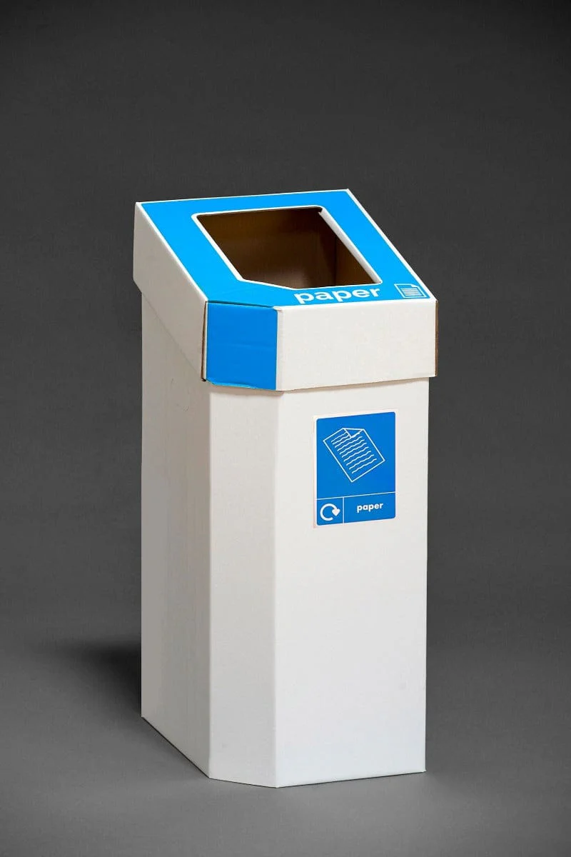 MyBin Set of 5 Cardboard Bins with Your Choice of Lids - 60 Litre - Image 4