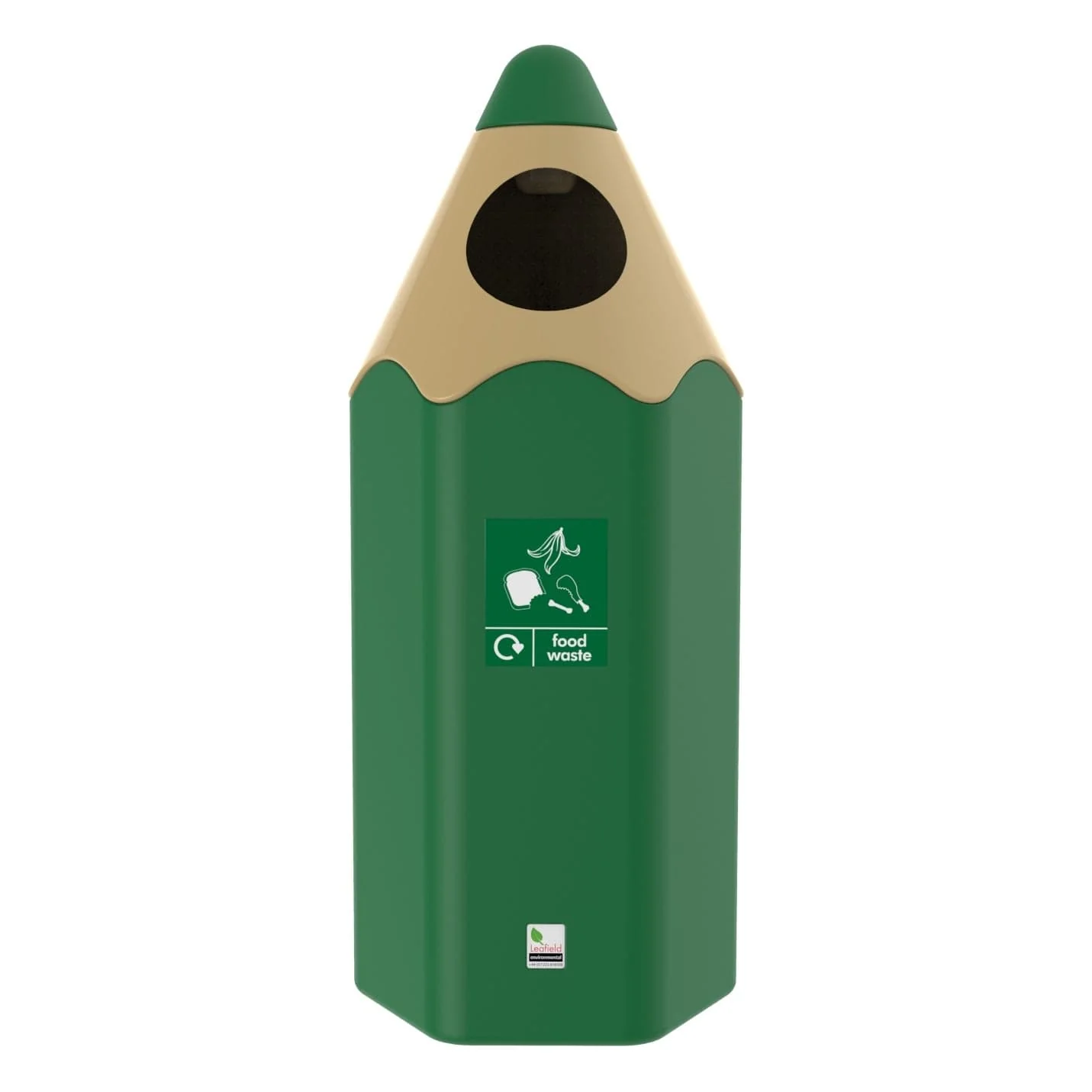 Coloured Pencil Recycling Bin - 70 Litres - Image 4