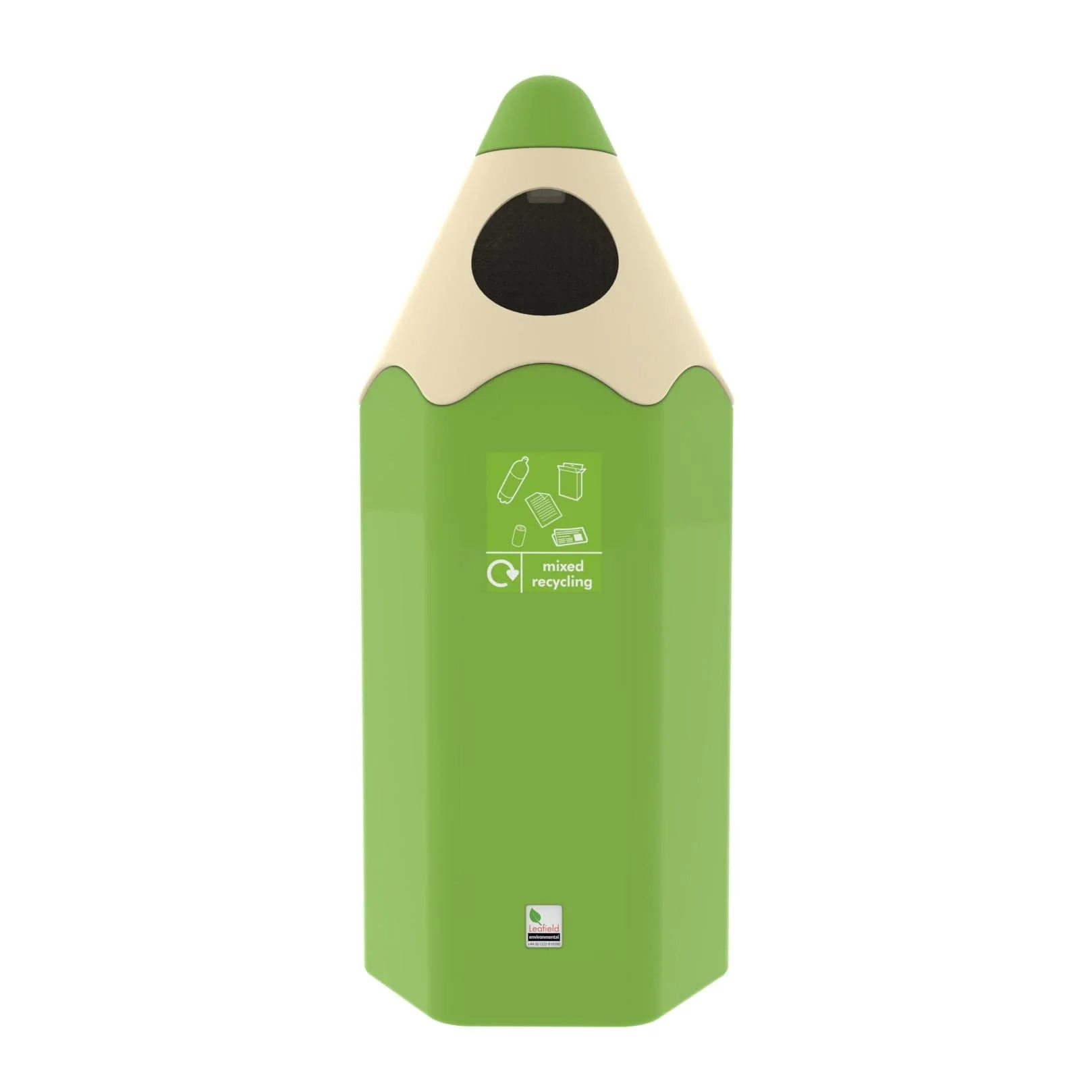 Coloured Pencil Recycling Bin - 70 Litres - Image 7