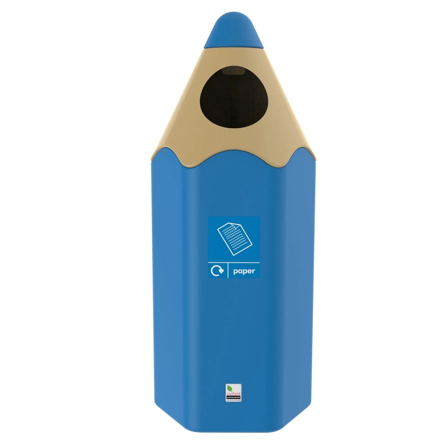 Coloured Pencil Recycling Bin - 70 Litres - Image 9