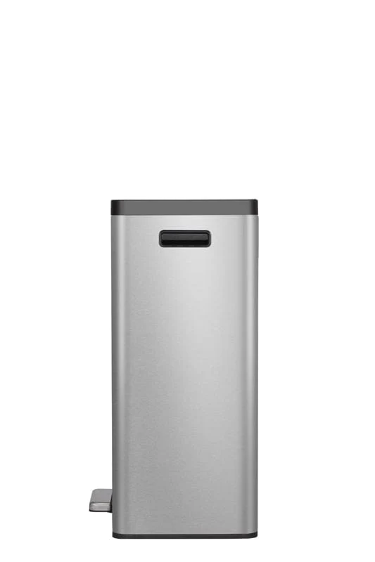 EcoCasa II Foot Pedal 2x20 Litre Recycling Bin - Image 5