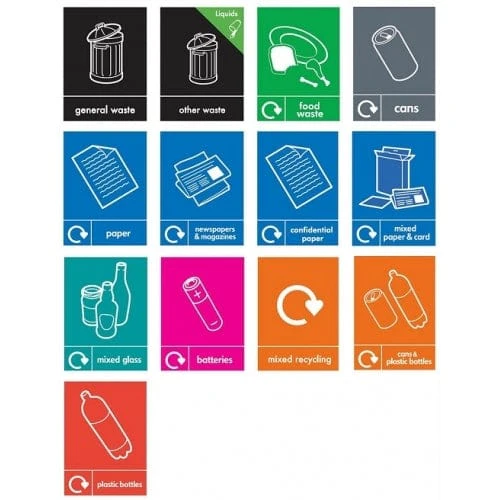 Triple Box Cycle Indoor Recycling Bin - 180 and 240 Litre Available - Image 9